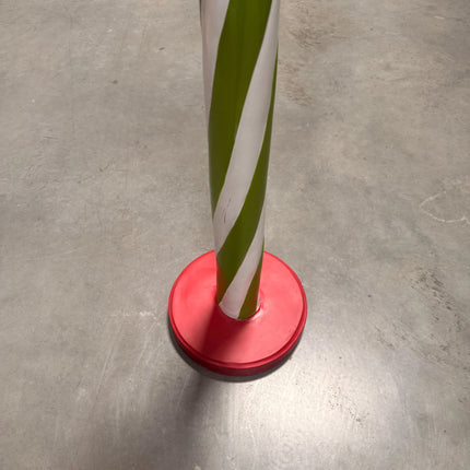 Green Candy Stick Over Sized Statue