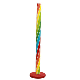 Rainbow Candy Stick Over Sized Statue - LM Treasures 