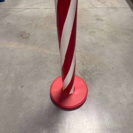 Red Candy Stick Over Sized Statue