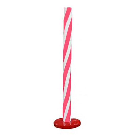 Pink Candy Stick Over Sized Statue - LM Treasures 