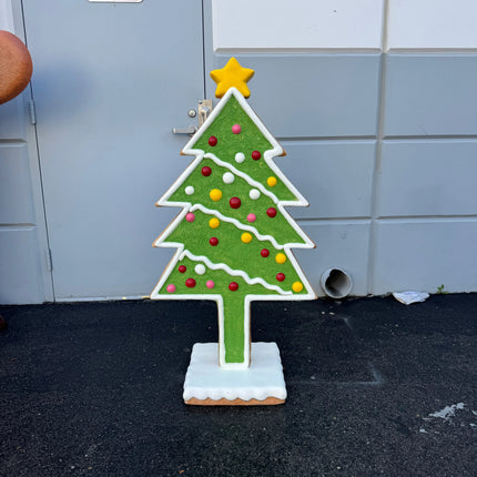 Candy Cane Snow Over Sized Statue LM Treasures - PT