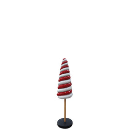 Small Red Cone Lollipop Over Sized Statue - LM Treasures 