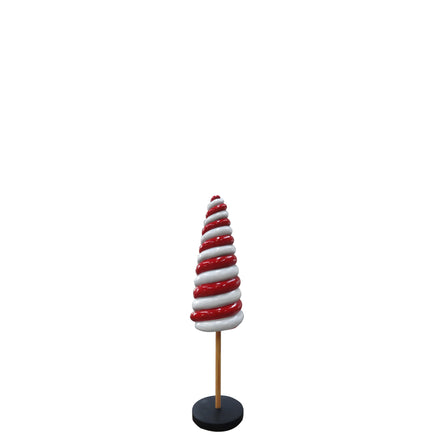 Small Red Cone Lollipop Over Sized Statue - LM Treasures 