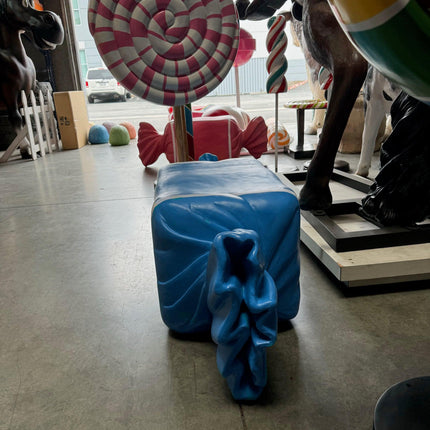 Blue Chocolate Candy Over Sized Statue - LM Treasures 