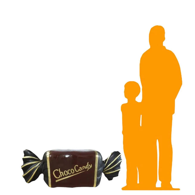 Brown Chocolate Candy Over Sized Statue LM Treasures - PT