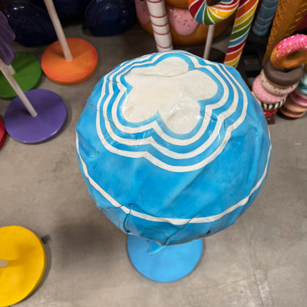 Blue Lollipop Over Sized Statue LM Treasures - PT