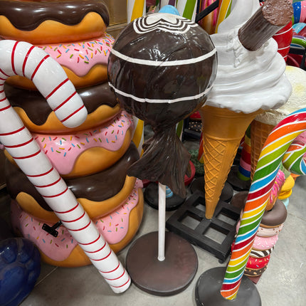 Brown Lollipop Over Sized Statue LM Treasures - PT