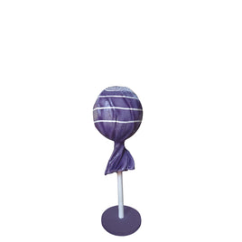 Purple Lollipop Over Sized Statue - LM Treasures 