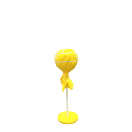 Yellow Lollipop Over Sized Statue - LM Treasures 