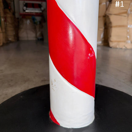 Peppermint Candy Cane Over Sized Statue LM Treasures - PT