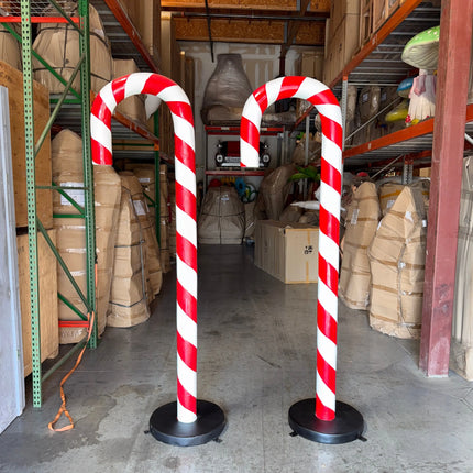 Peppermint Candy Cane Over Sized Statue LM Treasures - PT