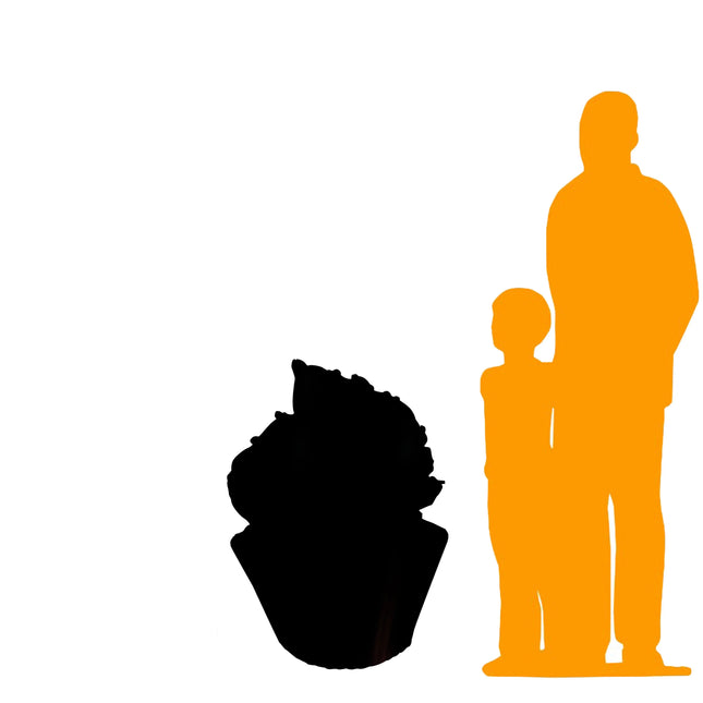 Red Velvet Cupcake Over Sized Statue LM Treasures - PT