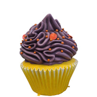 Purple Frosting Vanilla Cupcake Over Sized Statue - LM Treasures 