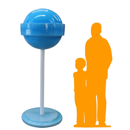 Large Blue Sugar Pop Over Sized Statue - LM Treasures 