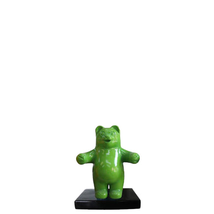 Small Green Gummy Bear Over Sized Statue - LM Treasures 