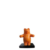 Small Orange Gummy Bear Over Sized Statue - LM Treasures 