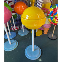 Medium Yellow Sugar Pop Over Sized Statue - LM Treasures 