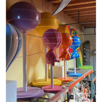 Large Purple Sugar Pop Over Sized Statue - LM Treasures 