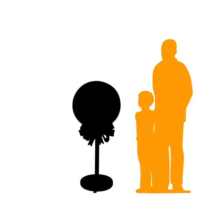 Peppermint Swirl Lollipop With Bow Over Sized Statue LM Treasures - PT