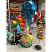 Lollipop Candy Bundle Over Sized Statue - LM Treasures 