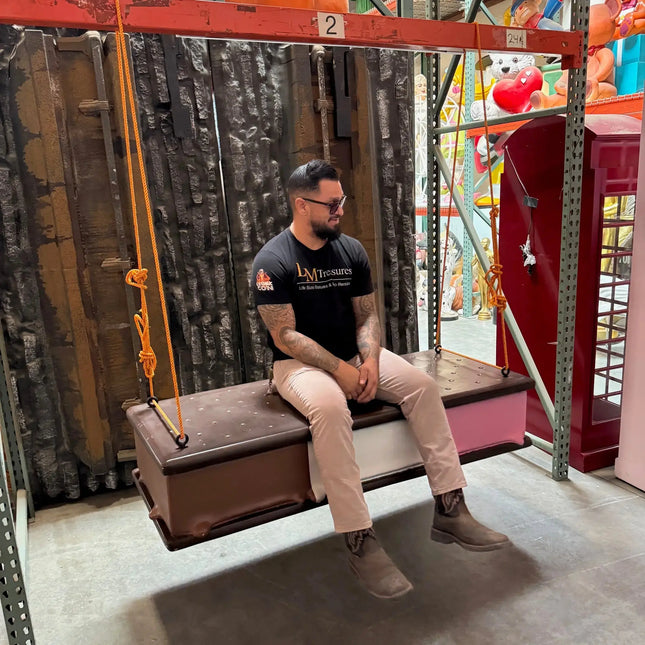 Ice Cream Sandwich Table / Swing Life Size Statue LM Treasures - PT