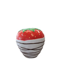 White Chocolate Covered Strawberry Statue - LM Treasures 