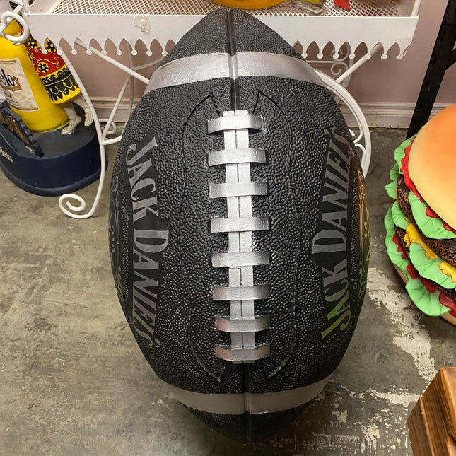 Jack Daniels Medium 3ft Football Pre-Owned Statue LM Treasures - P