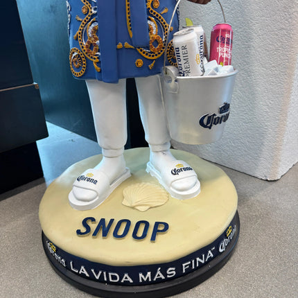 Pre-Owned Snoop Dogg in Blue Corona Bobblehead Statue LM Treasures - P