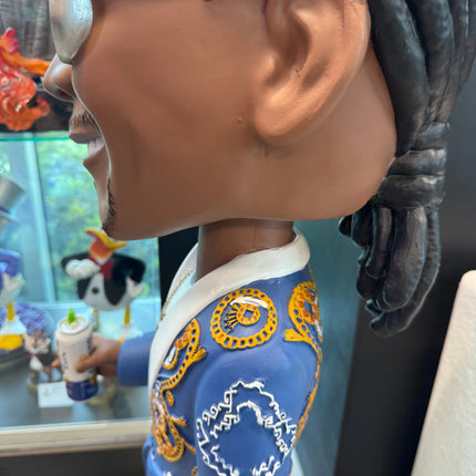 Pre-Owned Snoop Dogg in Blue Corona Bobblehead Statue LM Treasures - P