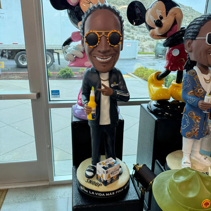 Snoop Dogg In Black Sweatsuit Corona Bobblehead Statue - LM Treasures