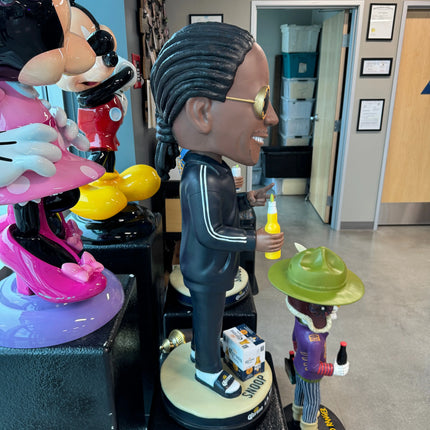 Snoop Dogg In Black Sweatsuit Corona Bobblehead Statue - LM Treasures