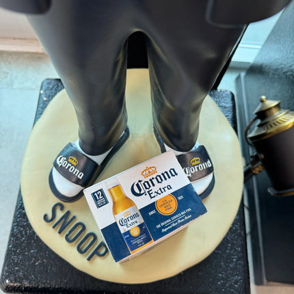 Snoop Dogg In Black Sweatsuit Corona Bobblehead Statue - LM Treasures