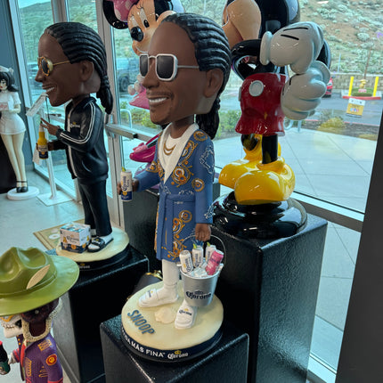Pre-Owned Snoop Dogg in Blue Corona Bobblehead Statue - LM Treasures