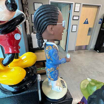 Pre-Owned Snoop Dogg in Blue Corona Bobblehead Statue - LM Treasures