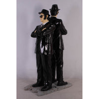 Comedian Brothers On Asphalt Life Size Statue - LM Treasures 