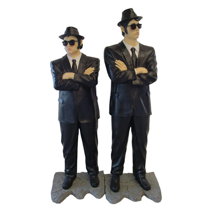 Comedian Brothers On Asphalt Life Size Statue - LM Treasures 