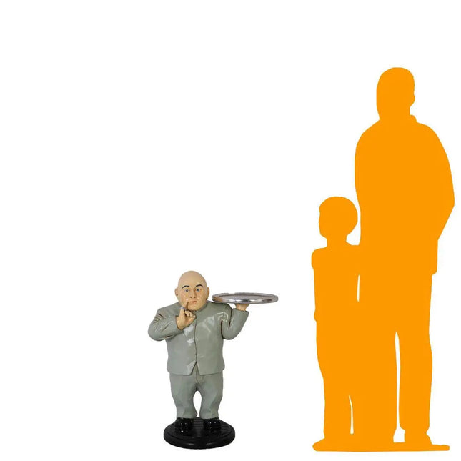 Mini Baldy Butler Small Statue LM Treasures - GP