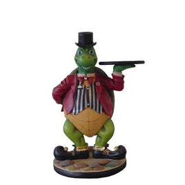 Turtle Butler Life Size Statue - LM Treasures 