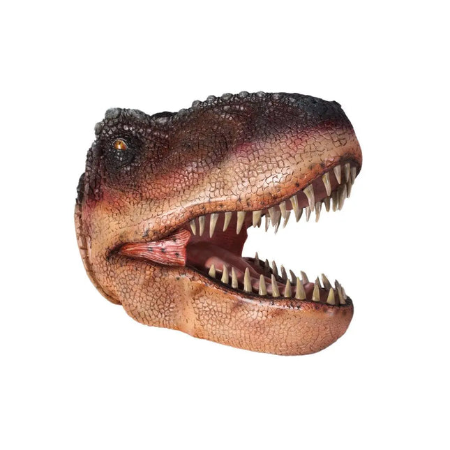 T-Rex Dinosaur Head Medium Life Size Statue LM Treasures - GP