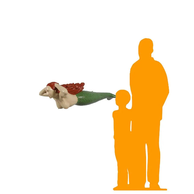 Hanging Mermaid Life Size Statue LM Treasures - GP