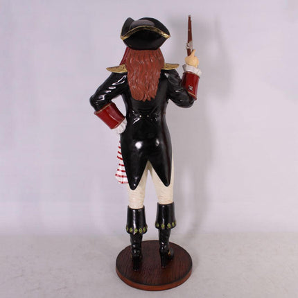 Lady Pirate With Gun Life Size Statue