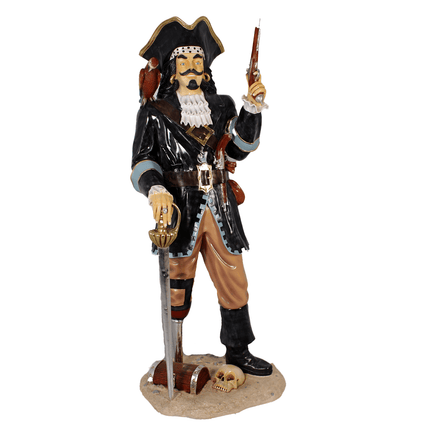 Pirate Captain Morgan Life Size Statue - LM Treasures 