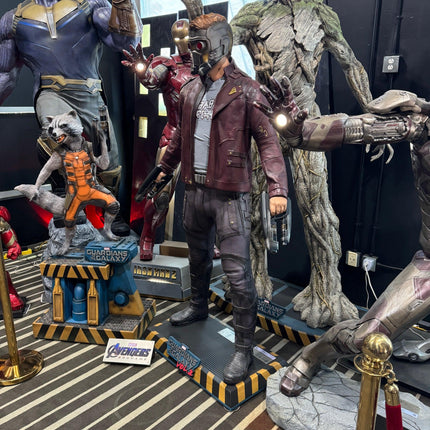 Guardians Of The Galaxy, Vol 2: StarLord & Baby Groot Life Size Statue