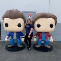 Supernatural Sam and Dean Winchester Life Size Funko Pop Statues - LM Treasures 