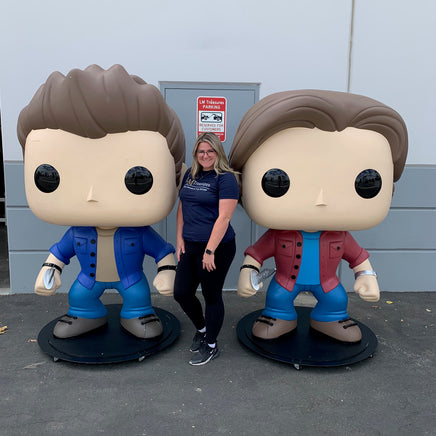 Supernatural Sam and Dean Winchester Life Size Funko Pop Statues - LM Treasures 