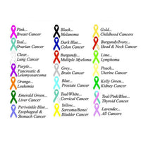 Pink Cancer Ribbon Display Wall Decor - LM Treasures 