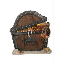 Big Treasure Chest Life Size Statue - LM Treasures 