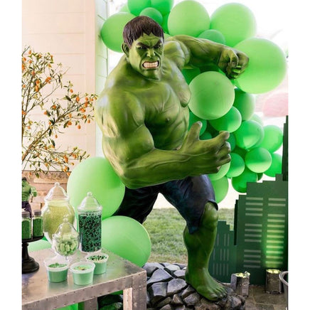 Angry Green Man Super Hero Life Size Statue - LM Treasures 