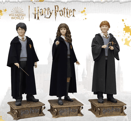 Harry Potter The Chamber of Secrets Set of 3 Life Size Statues - LM Treasures 