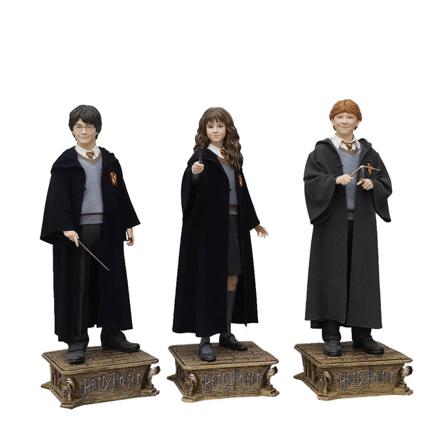 Harry Potter The Chamber of Secrets Set of 3 Life Size Statues LM Treasures - MM